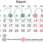 2020 yılı sünnet hacamat takvimi 6